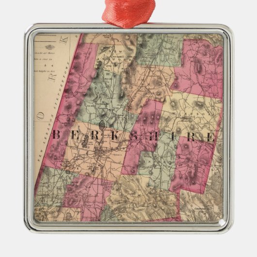 バークシャー郡 メタルオーナメント (正面)