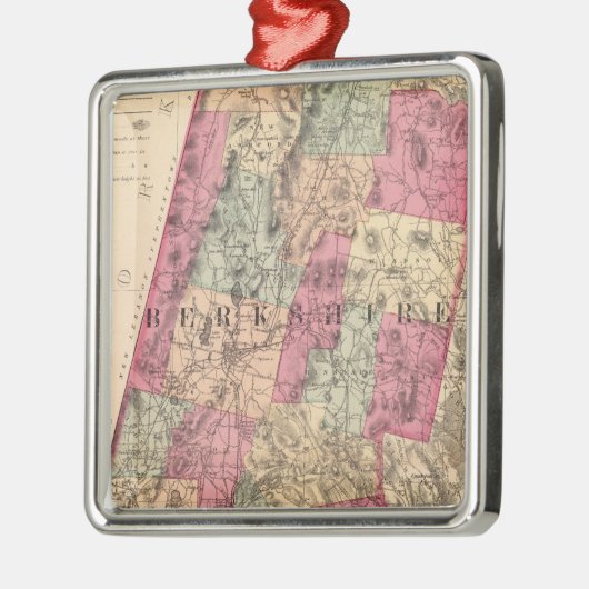 バークシャー郡 メタルオーナメント (左)