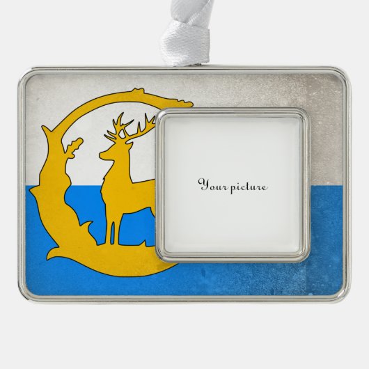 バークシャー シルバープレートフレームオーナメント (正面)