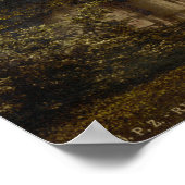 バークシャー・ヴァージニア・ウォーターの遺跡 ポスター (角)