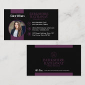 バークシャ素晴らしー名刺 名刺 (正面/裏面)