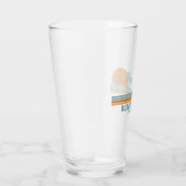 バークスビーチサウスカロライナSun Palm Trees タンブラーグラス (右)