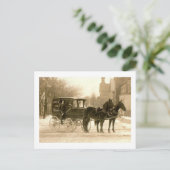 バークスミルク&アイスクリームワゴン，ハンブルクPAヴィンテージ ポストカード (スタンド正面)