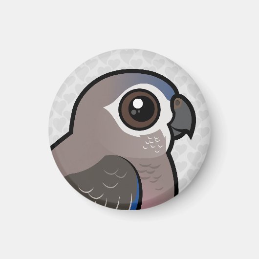 バークズオウム マグネット (正面)