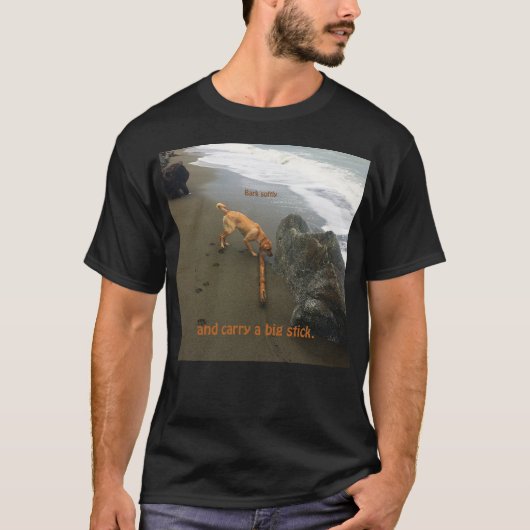 バークソフトゲーム愛犬家 Tシャツ (正面)