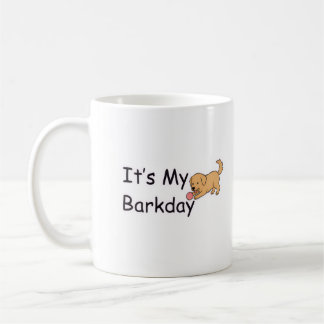 バークデー Funny マグカップ 子犬
