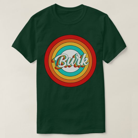 バークネームシャツヴィンテージバークサークル Tシャツ (デザイン正面)