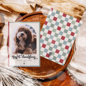 バークハマグ犬の写真クリスマスおもしろい シーズンカード