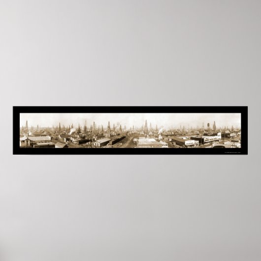 バークバーネットTX油写真1919 ポスター (正面)