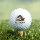 バークフォードのTitleist ProV1 ドギー デイケア ゴルフボール (インサイチュ 木)