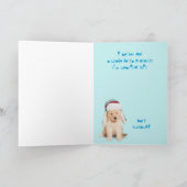 バークフマゴールデンレトリバーパピー シーズンカード (内部)