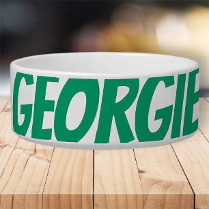 バークボスペットドッグモダンクールシンプルおもしろい ボウル