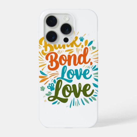 バークボンドラブ iPhoneケース (裏面)