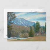 バークマウンテンインイーストバークバーモント ポストカード (正面/裏面)