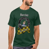バークレイクランバッジ+タータンTシャツ Tシャツ (正面)