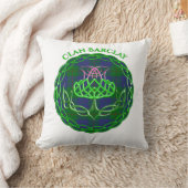 バークレイスコットランドタータンチェックケルトのアザミ クッション (ブランケット)