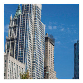 バークレイタワーマンハッタンニューヨークシティ ポスター