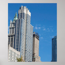 バークレイタワーマンハッタンニューヨークシティ ポスター
