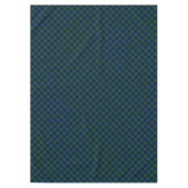 バークレイタータンチェックブルーグリーンプレイド テーブルクロス (正面)