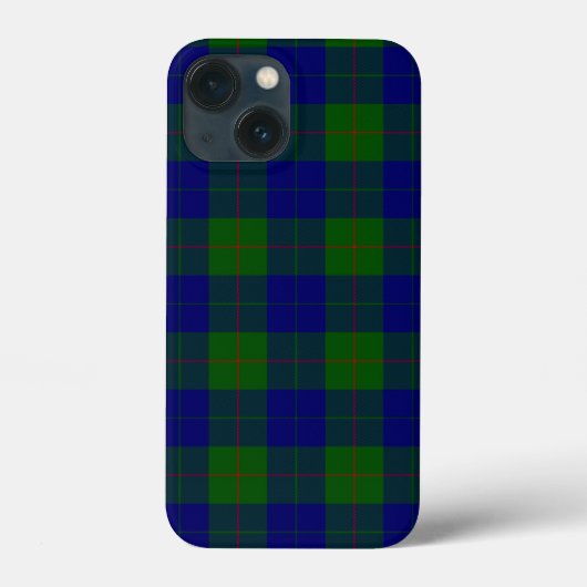 バークレイタータンチェックブルーグリーンプレイド Case-Mate iPhoneケース (裏面)