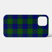 バークレイタータンチェックブルーグリーンプレイド Case-Mate iPhoneケース (裏面 (横))