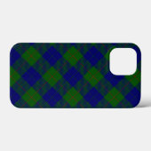 バークレイタータンチェックブルーグリーンプレイド Case-Mate iPhoneケース (裏面 (横))