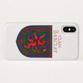 バークレイ狩りタータンチェックスコティッシュプレイド Case-Mate iPhoneケース (裏面(横))