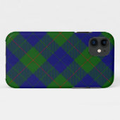 バークレイ タータン ブルー グリーン プリント Case-Mate iPhoneケース (裏面(横))