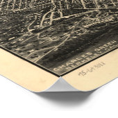 バークレーの地図, Birds-Eye View, 1909 ポスター (角)