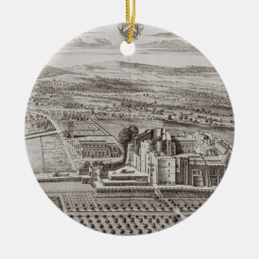 バークレーの城、バークレー(英語の伯爵の座席 セラミックオーナメント (正面)