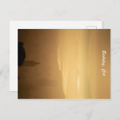 バークレーの郵便はがき -- ハイイログマのピークからの日没 ポストカード (正面/裏面)