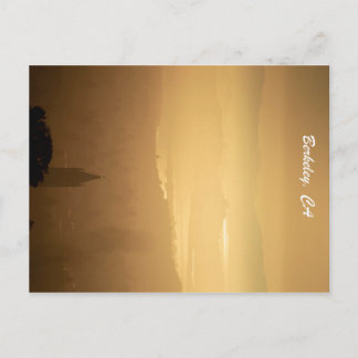 バークレーの郵便はがき -- ハイイログマのピークからの日没 ポストカード