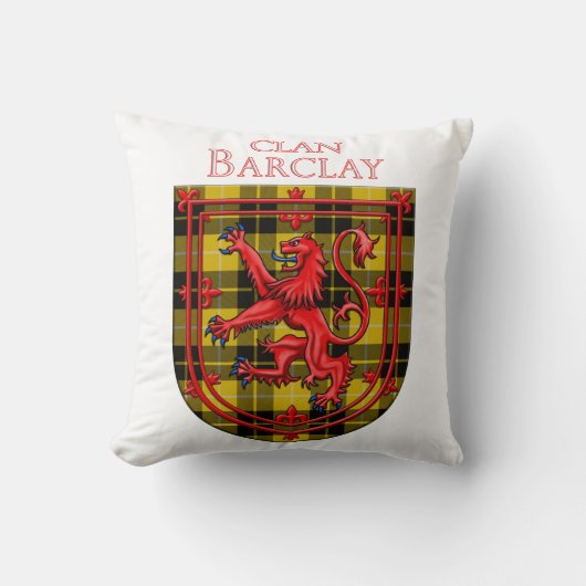 バークレードレスタータンチェックスコティッシュプレイド クッション (正面)