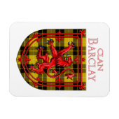 バークレードレスタータンチェックスコティッシュプレイド マグネット (横)