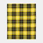 バークレードレスモダンプレイド フリースブランケット (正面)