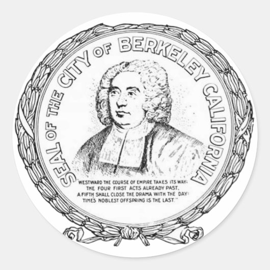 バークレー丸シールのシール ラウンドシール (正面)