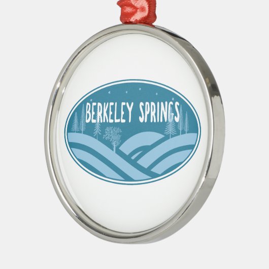 バークレー春ウェストバージニアアウトドア メタルオーナメント (左)