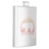 バークレー春ウェストバージニアレトロベア フラスク (右)