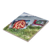 バークレー素晴らしク・カリフォルニアのグラフィティ・アート タイル (側面)