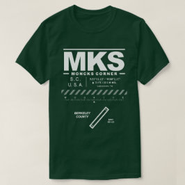 バークレー郡空港MKS Tシャツ