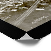 バークレー飛行船の写真1908 ポスター (角)