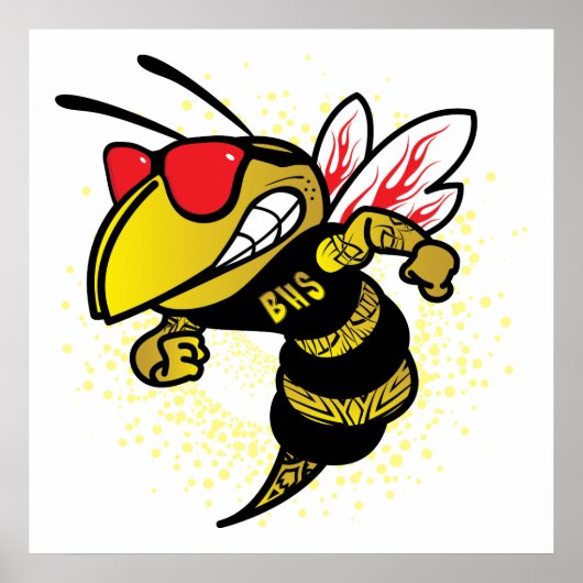 バークレー高校「ファンキー版」イエロージャック ポスター (正面)