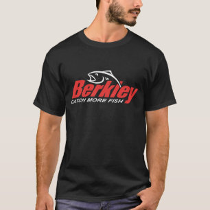 バークレー魚釣りロゴスピンナークランクバイルス恋人FIS Tシャツ