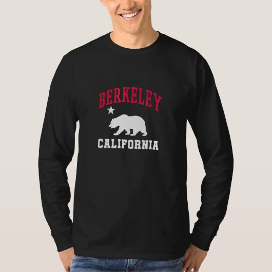 バークレー・カリフォルニアベアースター州旗 Tシャツ (正面)