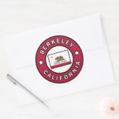 バークレー カリフォルニア ラウンドシール (封筒)