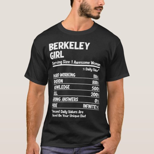 バークレー・ガール Tシャツ (正面)