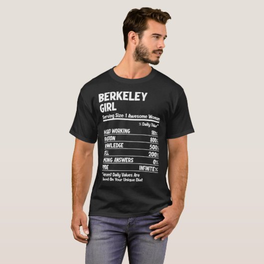 バークレー・ガール Tシャツ (正面フル)