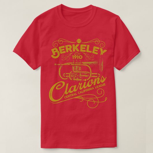 バークレー・クラリオン Tシャツ (デザイン正面)