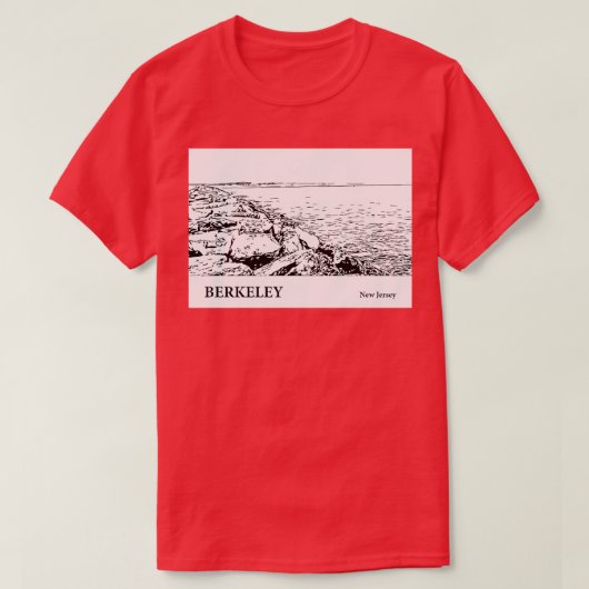 バークレー・ニュージャージー2 Tシャツ (デザイン正面)