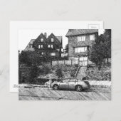 バークレー・ヒルズの木造住宅 ポストカード (正面/裏面)